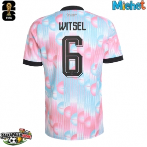 Belgia Axel Witsel #6 Vieraspaita MM-kisat 2026 Lyhythihainen